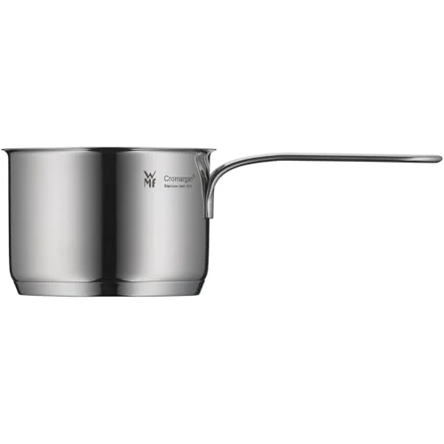 WMF Mini Stielkasserolle 10cm, klein, ohne Deckel, Kleiner Topf Induktion 0,5l, Cromargan Edelstahl, Kochtopf klein, stapelbar, für kleine Portionen, Singlehaushalt