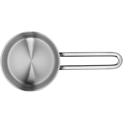 WMF Mini Stielkasserolle 10cm, klein, ohne Deckel, Kleiner Topf Induktion 0,5l, Cromargan Edelstahl, Kochtopf klein, stapelbar, für kleine Portionen, Singlehaushalt
