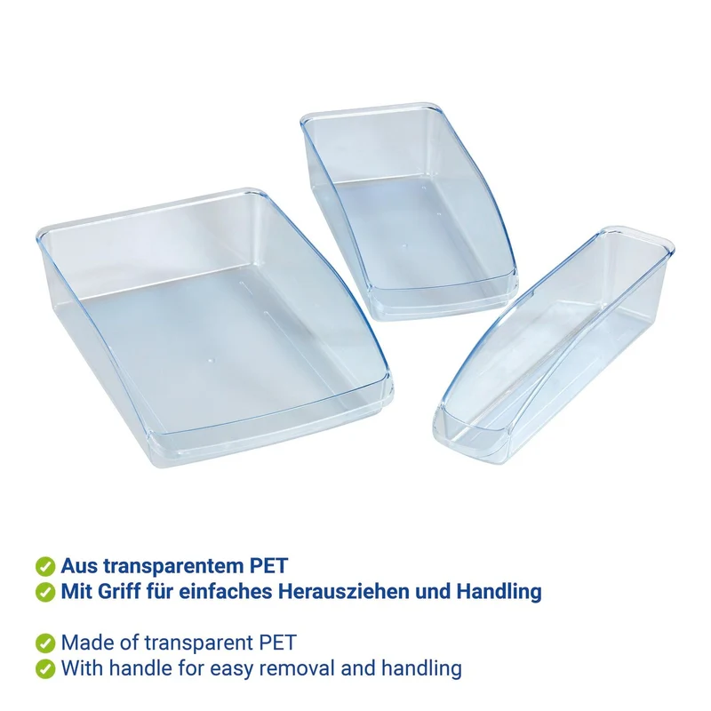 WENKO Kühlschrank-Organizer 3-teiliges Set