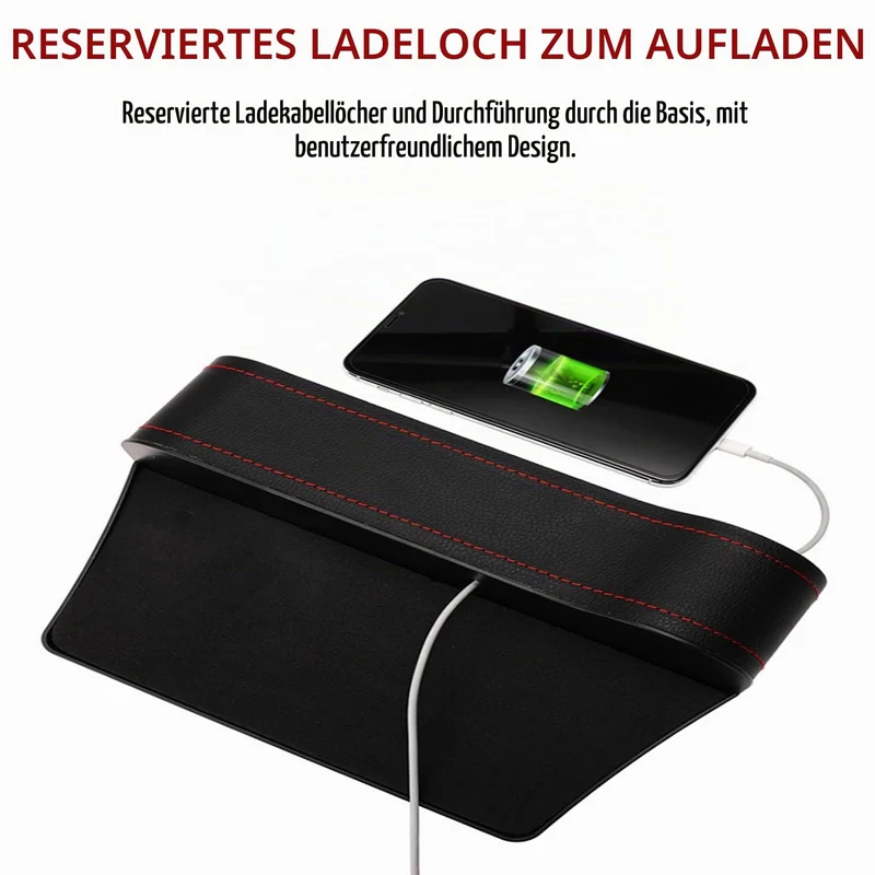 Auto Vordersitz Aufbewahrungsbox, Autositz Organizer, Zubehör Auto Aufbewahrung, Multifunktionale Innendekoration liefert Aufbewahrungsbox, für Autos (Links)