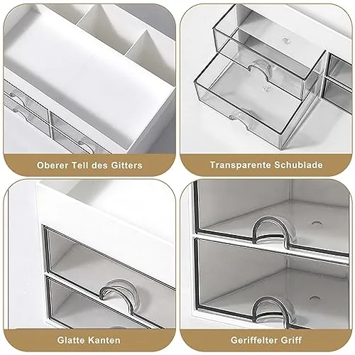 Miiepls Schreibtisch-Organizer · Weiß