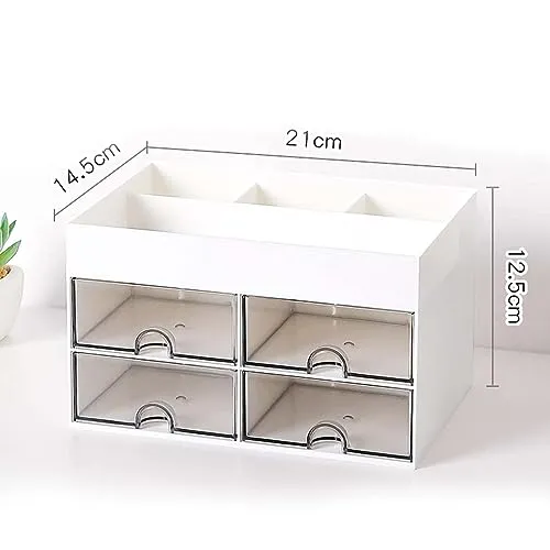 Miiepls Schreibtisch-Organizer · Weiß