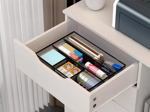 EasyPAG Schreibtisch-Organizer · 21,5T x 30B x 7H cm · Schwarz