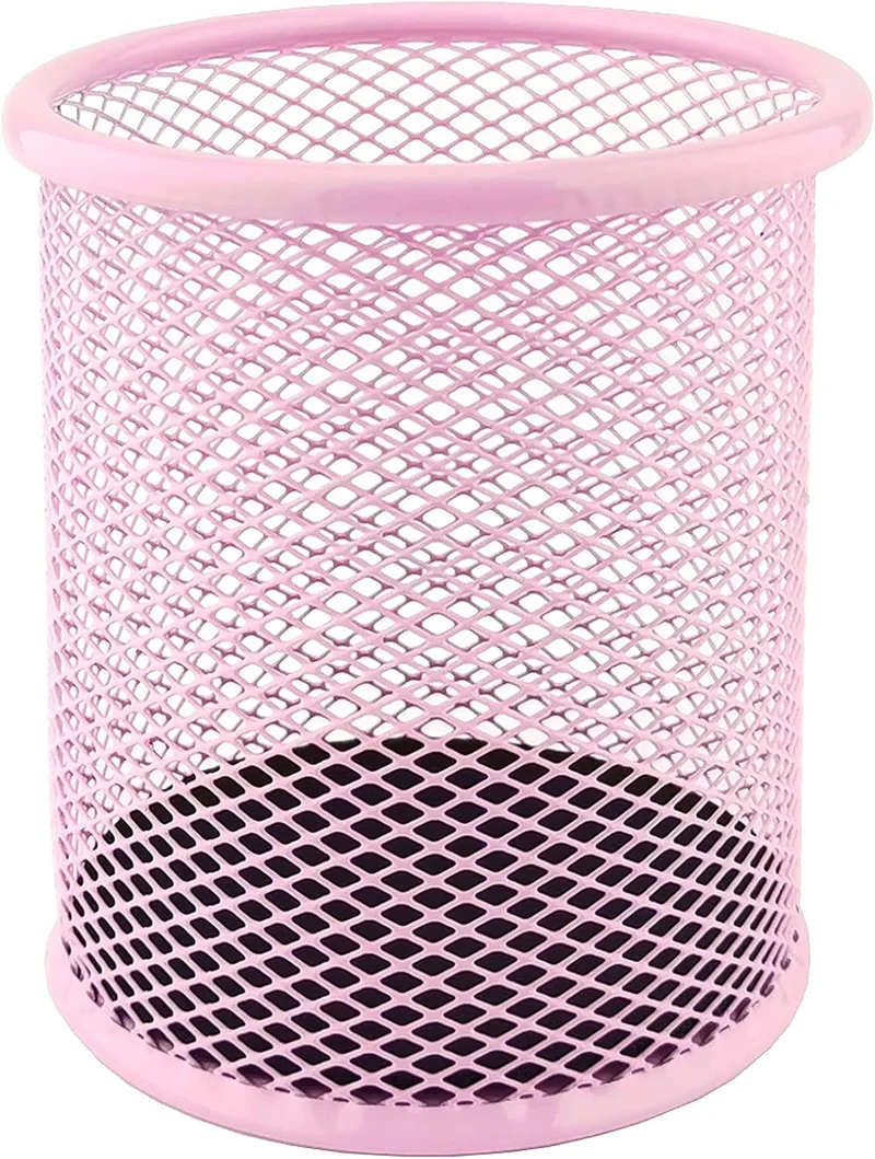 D.RECT Schreibtisch-Organizer · 9T x 9B x 10H cm · Puderrosa