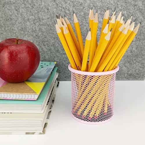 D.RECT Schreibtisch-Organizer · 9T x 9B x 10H cm · Puderrosa
