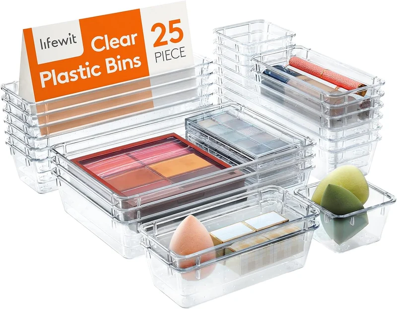 Lifewit Schreibtisch-Organizer · Transparent