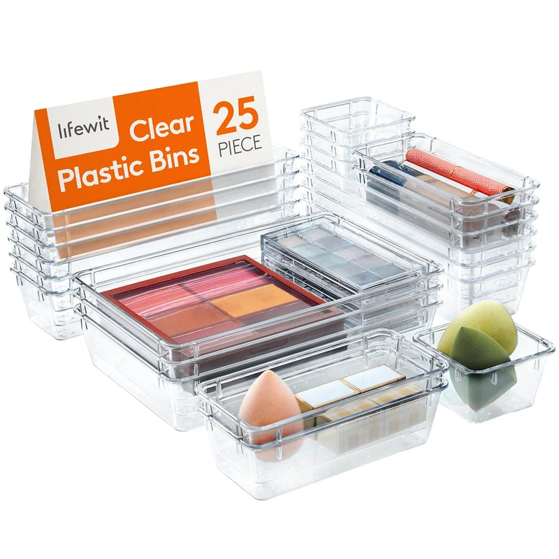 Lifewit Schreibtisch-Organizer · Transparent