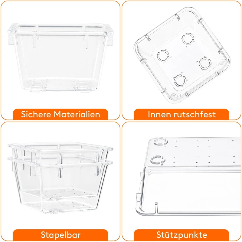Lifewit Schreibtisch-Organizer · Transparent