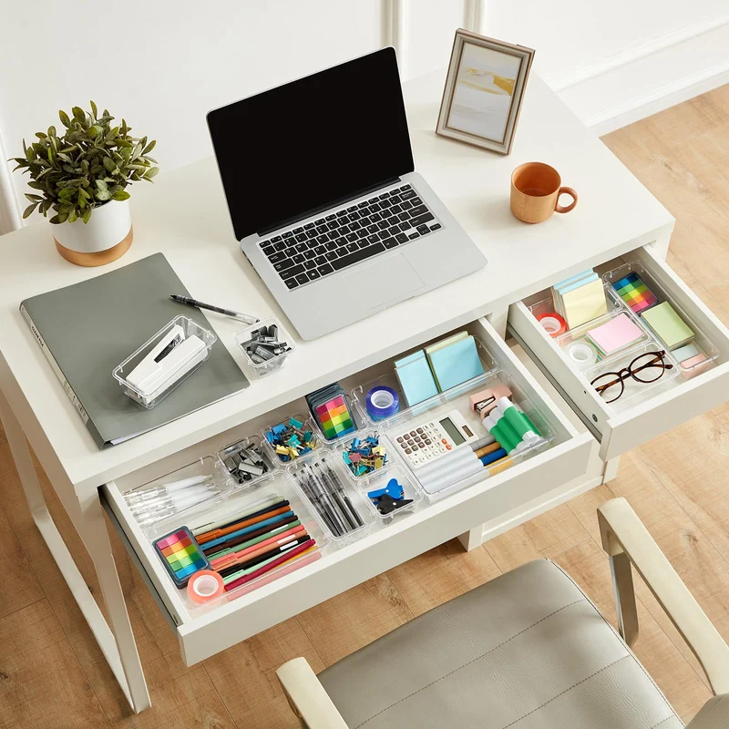 Lifewit Schreibtisch-Organizer · Transparent