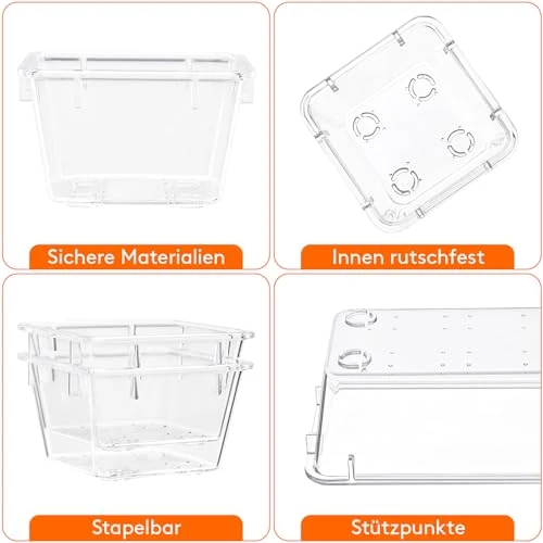 Lifewit Schreibtisch-Organizer · Transparent