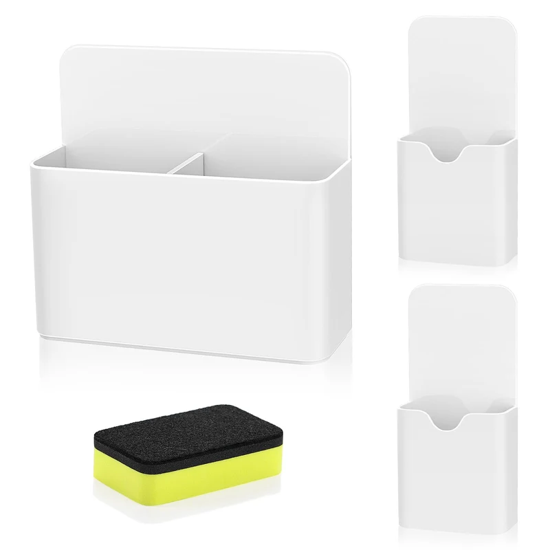 MoKo Schreibtisch-Organizer · 12T x 12,5B x 4H cm · Weiß