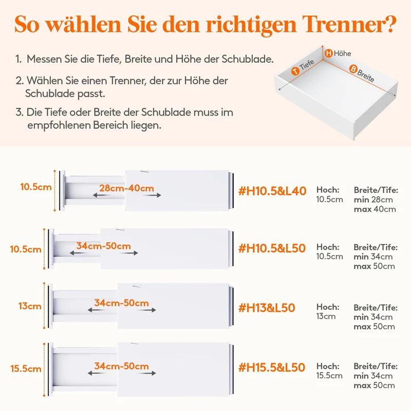 Lifewit Schreibtisch-Organizer · 15T x 7,9B x 33,9H cm · Weiß