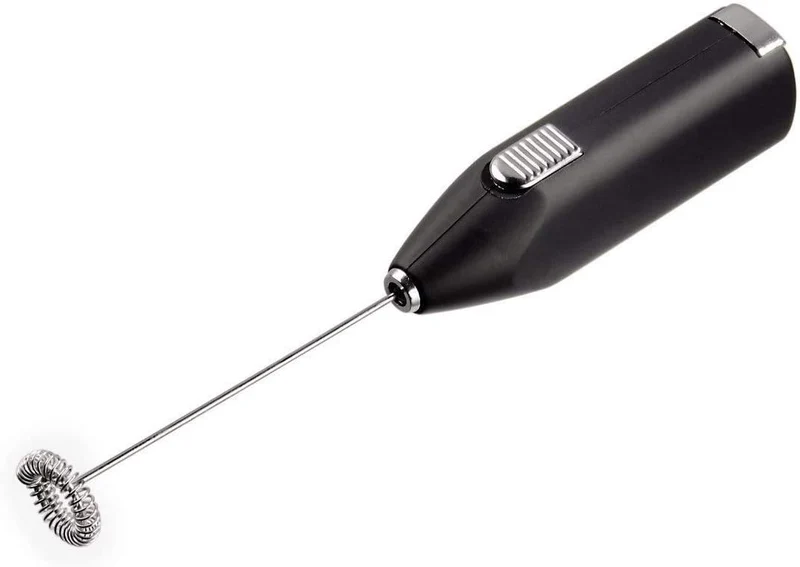 Xavax Milchaufschäumer elektrisch (Milchschäumer elektrisch für Schaum, Matcha, Milch,Kakao, Hafermilch, Kaffee, Schokolade, hot chocolate, Spuma, Coffee, elektrischer Schneebesen mit Batterie)