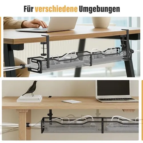 WUHUIXOZ Kabelorganisation · 1 Stück 64CM Schwarz