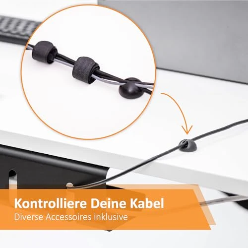 Stilemo Kabelorganisation · 2er set · Schwarz