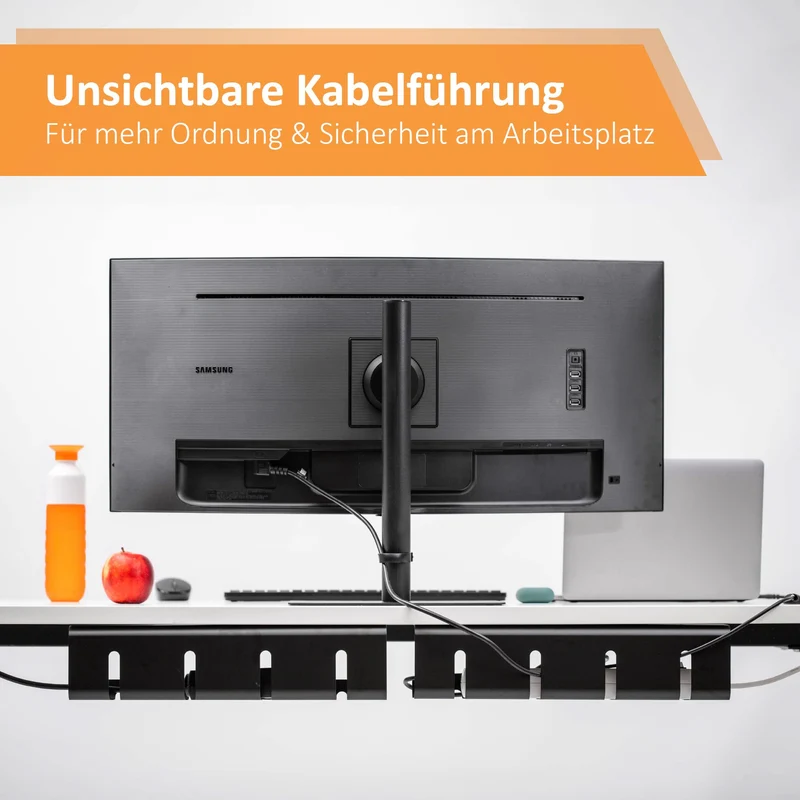 Stilemo Kabelorganisation · 2er set · Schwarz
