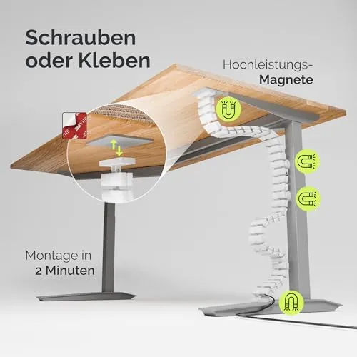 VALU Kabelorganisation · Weiß