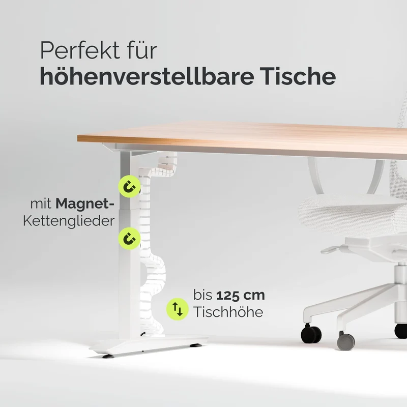 VALU Kabelorganisation · Weiß