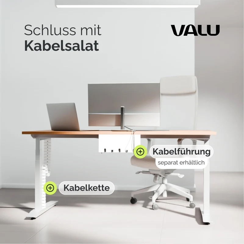 VALU Kabelorganisation · Weiß