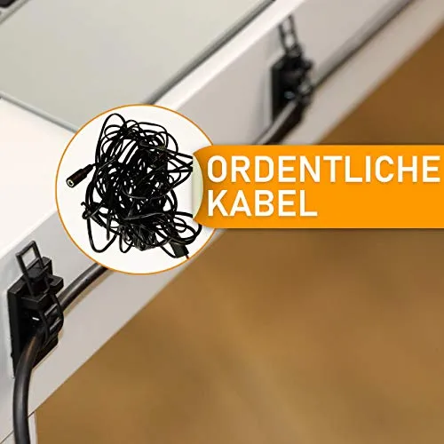 Flexowire Kabelorganisation · Schwarz