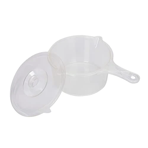 KitchenCraft Mikrowellen Kochtopf, Kunststoff Topf für die Mikrowelle, Pfanne mit Deckel, BPA-freier Kunststoff Topf mit Deckel, Tupper Dose, 30,5 x 43,2 x 55,9 cm, 900 ml Kapazität