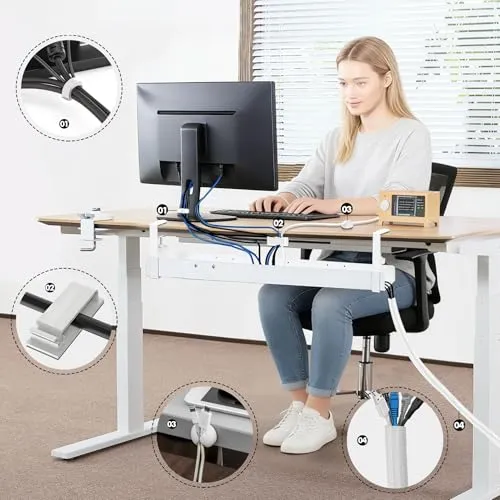 Mimoke Kabelorganisation · Weiß