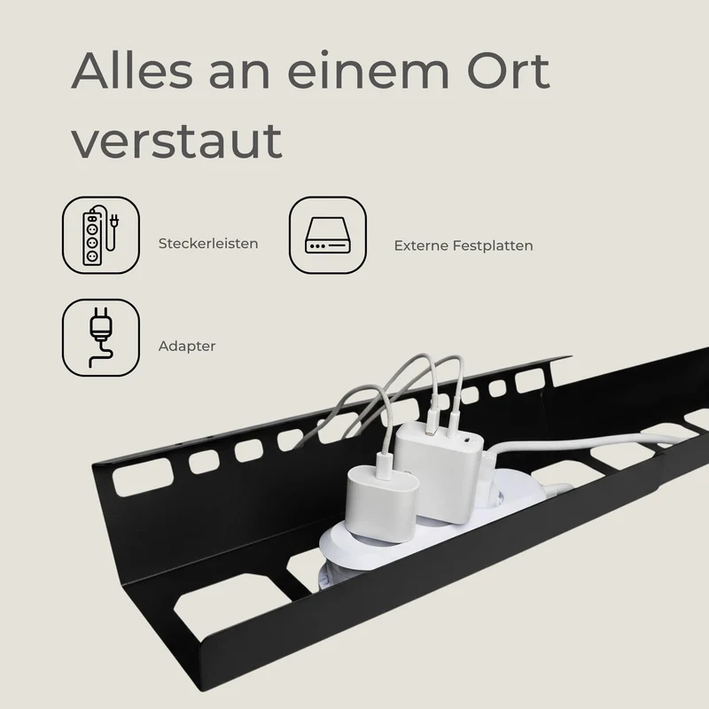 2GOODz Kabelorganisation · Schwarz