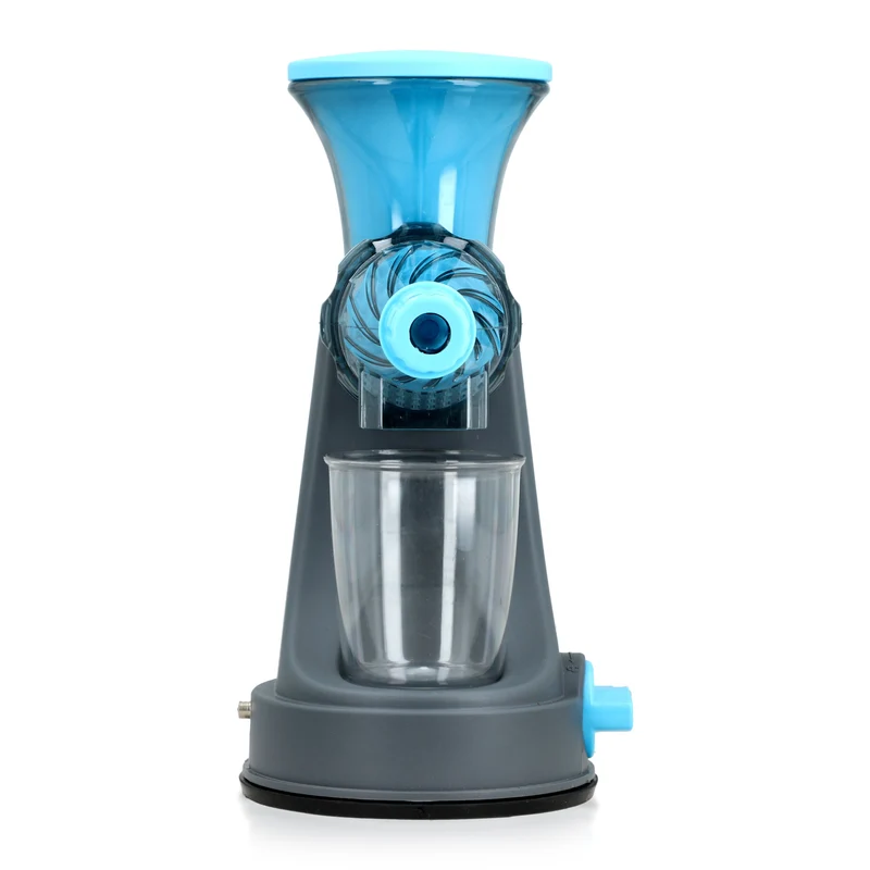 Manueller Slow Juicer - Hand-Entsafter, 29x21 cm, 900 ml, Blau