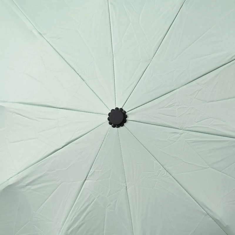 Sturmfester Regenschirm mit Aero-Aluminium-Gestell, vollautomatisch, reflektierend, Rückfaltung, ca. 105?cm, Schwarz