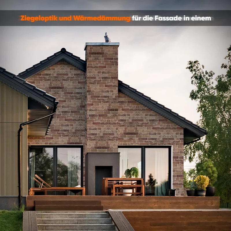 IZODEKOR Wandverkleidung Steinoptik Styropor 3D Wandpaneele - Verblender Steinoptik für Küche, Badezimmer, Balkon, Schlafzimmer, Wohnzimmer, Küchenrückwand und Teras | Bauerhausstil