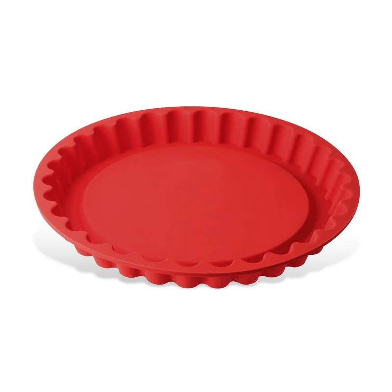 Dr. Oetker Silikon-Obstkuchenform Flexxibel Love Ø28 cm – Backform aus Platinsilikon, vielseitig einsetzbar, ideal für kleine Kuchen, Eis & Desserts