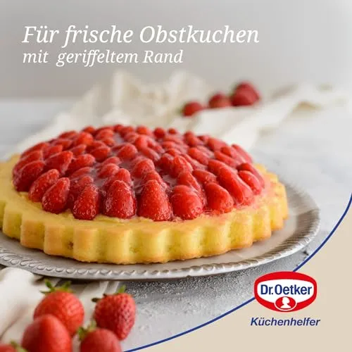 Dr. Oetker Silikon-Obstkuchenform Flexxibel Love Ø28 cm – Backform aus Platinsilikon, vielseitig einsetzbar, ideal für kleine Kuchen, Eis & Desserts