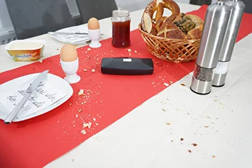 Krümelbürste Tischroller Handstaubsauger für Auto Caravan Zuhause (Schwarz)