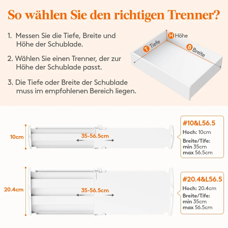 Schreibtisch-Organizer · H10.5&L55 · Weiß