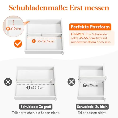 Schreibtisch-Organizer · H10.5&L55 · Weiß