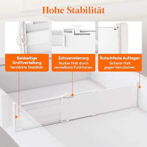 Schreibtisch-Organizer · H10.5&L55 · Weiß