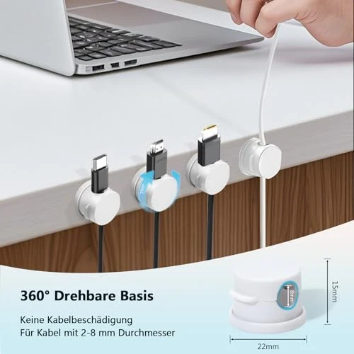 Abnii Kabelorganisation · Weiß