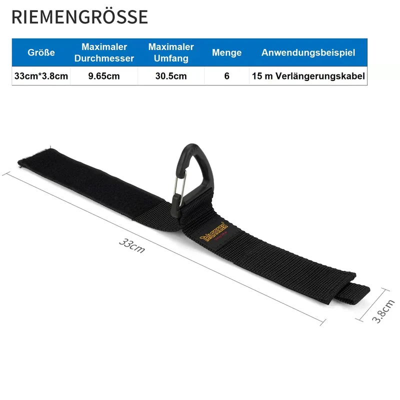 Trilancer Kabelorganisation · 6M · Schwarz