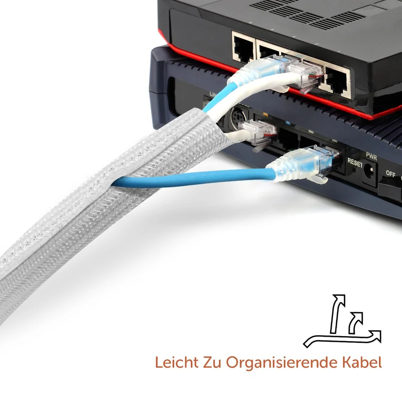 shinfly Kabelorganisation · 3L x 0,01B m · Weiß