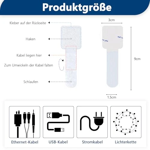 Abnii Kabelorganisation · Weiß