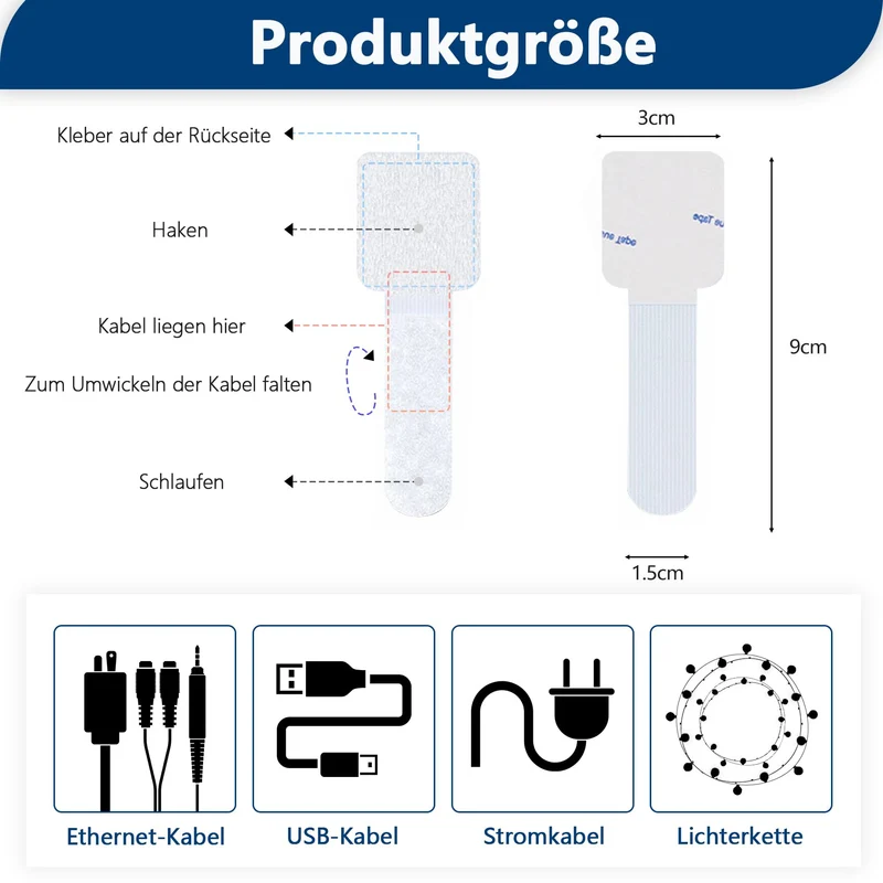 Abnii Kabelorganisation · Weiß