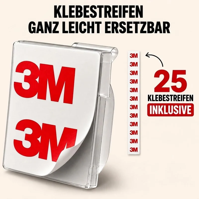 MYMIND Kabelorganisation · Transparent 50 Stück · Transparent