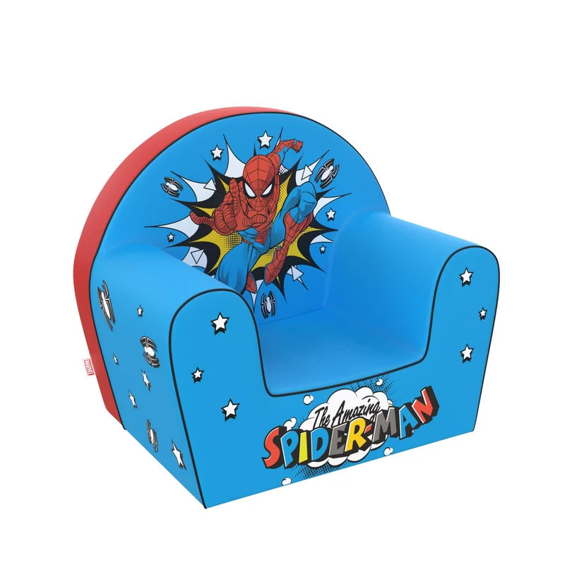 Disney Spider-Man Kindersessel aus Schaumstoff mit abnehmbarem Bezug