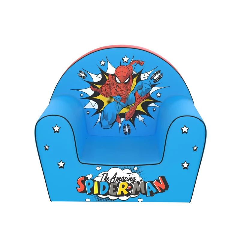 Disney Spider-Man Kindersessel aus Schaumstoff mit abnehmbarem Bezug