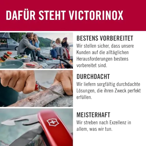 Victorinox Swiss Card Classic Multitool-Taschenmesser, 10 Funktionen, Blau