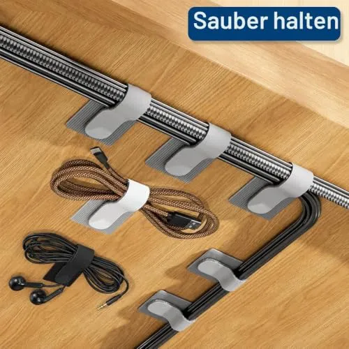 GPtzlei Kabelorganisation · Schwarz · 50