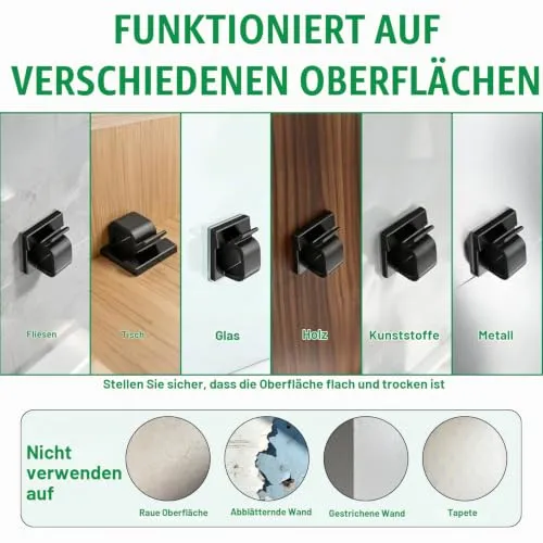 Winsall Kabelorganisation · 30 Stück-schwarz