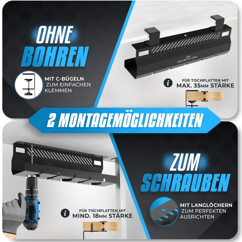 GELSENWERK Kabelorganisation · Schwarz