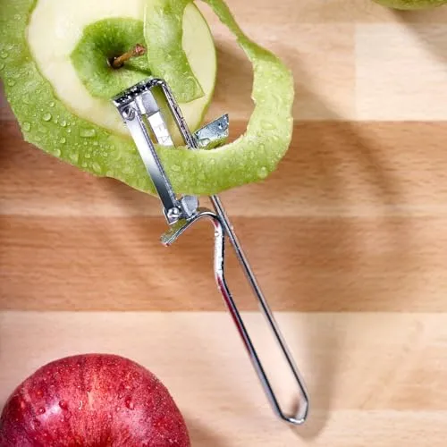 Westmark Sparschäler Famos – mit geschärftem Ausstecher, Made in Germany