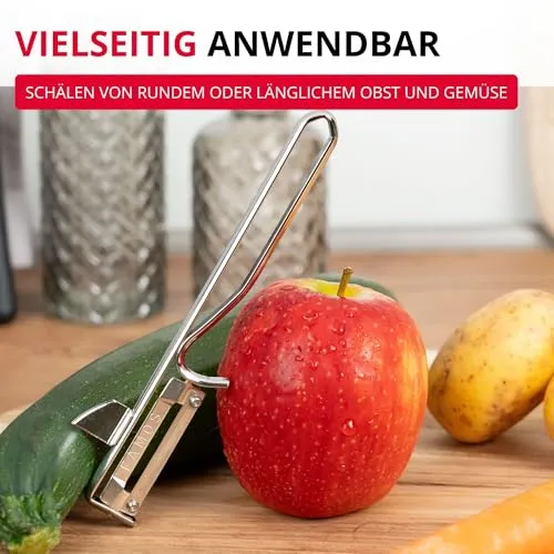 Westmark Sparschäler Famos – mit geschärftem Ausstecher, Made in Germany